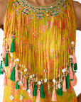 The Amber Radiance Jumpsuit - Ready to Ship