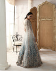 Aqua Lagoon Embroidered Lehenga Set