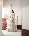 Platinum Eclat Embroidered Lehenga Set