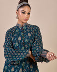 Prussian Blue Long Top