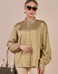 Olive Yellow - Ivory Short Top