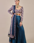 Capri Blue - Multi Hued Sharara Set