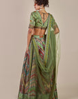 Sap Green Skirt Set