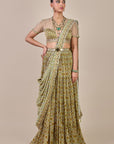 Olive Yellow Stole