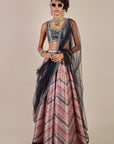 Midnight Blue Stole