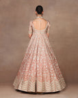 Baby Pink Anarkali Set | Muraqqa