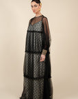 Black - Ivory Anarkali