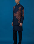 Blue Dew Nehru Jacket