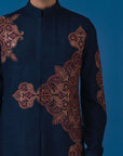 Blue Dew Nehru Jacket