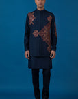 Blue Dew Nehru Jacket