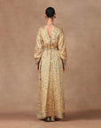 Butter Yellow Kaftan Set | Muraqqa