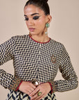 Chevron Anarkali