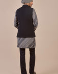 Rich Black Nehru Jacket