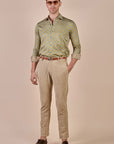 Olive Yellow Shirt