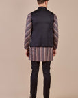 Midnight Blue Nehru Jacket