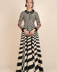 Chevron Anarkali