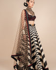Chevron Godet Skirt Set