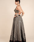 Chevron Skirt Set