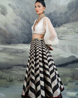 Chevron Skirt Set
