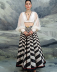 Chevron Skirt Set