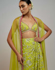 Golconda Alia Wrap Skirt Set