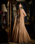 Copper Sequin Lehenga Set