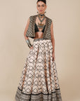 Creme Ivory Skirt Set