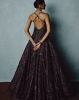 Celestial Plum Radiance Gown