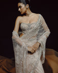 Moonlit Whisper Saree