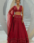 Red Alisha Skirt