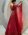 Red Alisha Skirt
