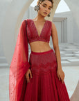 Red Alisha Skirt