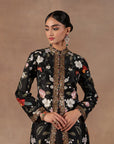 Deep Black Jacket Set