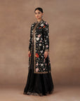 Deep Black Jacket Set
