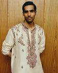 Ivory Elan Kurta and Trouser