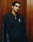 Royal Gleam Open Jacket with Shirt and Trouser