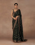 Emerald Green Saree Set