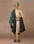 Emerald Green Stole | Muraqqa