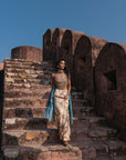 Noor Drape Skirt set