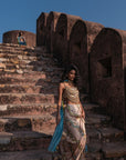 Noor Drape Skirt set