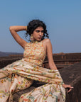 Classic Printed Saree Set