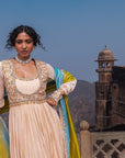 Buttercup Anarkali Koti set