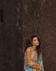Classic Printed Saree Set