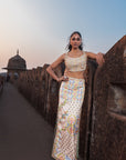 Crop Top Skirt Set