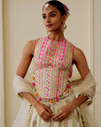 Malika Lehenga Set - Beige