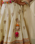 Malika Lehenga Set - Beige