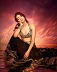 Aradhana Saree Set Black - Ready to Ship