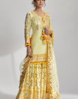 Friya Short Kurta Sharara Set