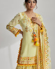 Friya Short Kurta Sharara Set