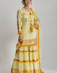 Maahika Layered Sharara Set